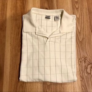 Geoffrey Beene Golf Polo Shirt Men’s Sz Large.